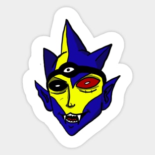 Devil karma Sticker